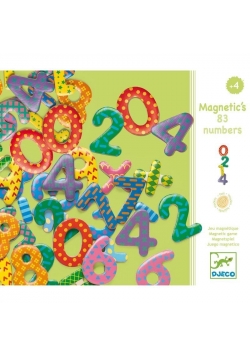 Cyferki magnetyczne 38 szt.