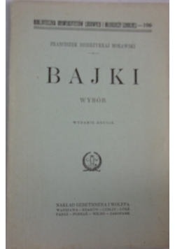 Bajki, wybór, 1925 r.