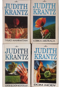 Judith Krantz. Zestaw 4 książek
