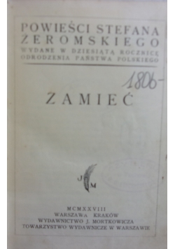 Zamieć, 1928 r.
