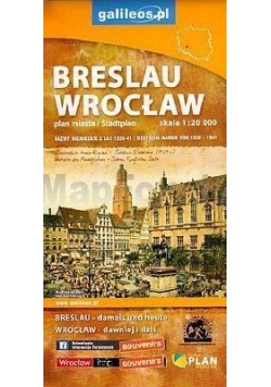 Plan miasta - Wrocław/Breslau 1:20 000