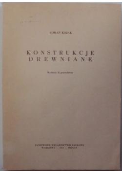 Konstrukcje drewniane