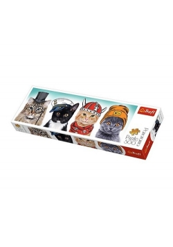 Puzzle Panorama Puszysta ekipa 500