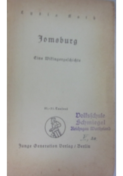 Jomsburg eine Wifinger Geschichte