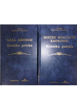 Kronika polska, zestaw 2 książek