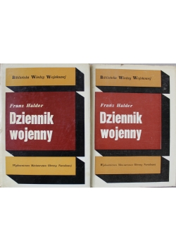 Dziennik wojenny tom 1 i 3