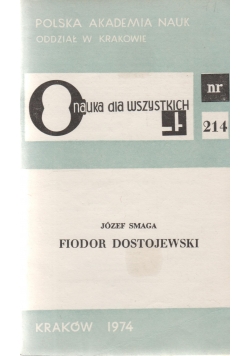Fiodor Dostojewski.Nauka dla Wszystkich