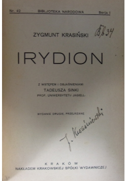 Irydion 1923 r.