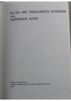 Die die die Verdammte Scheisse