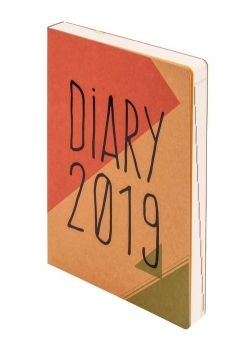 Kalendarz 2019 Kraft A5 Diary
