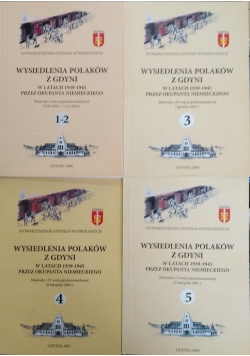 Wysiedlenia Polaków z Gdyni w latach 1939-1945 przez okupanta niemieckiego, tom 1-5
