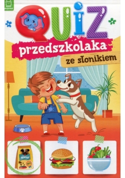Quiz przedszkolaka ze słonikiem