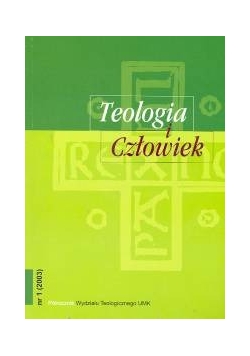 Teologia i człowiek 1/2