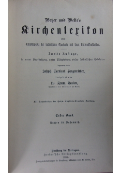 Kirchenserifon, 1882 r.