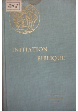 Initiation biblique, 1948 r.