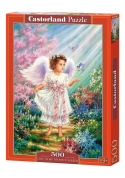 Puzzle 500 Love in My Father's Garden CASTOR