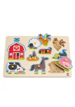 Puzzle Farma zwierząt domowych