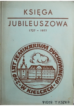 Księga Jubileuszowa 1727 2977