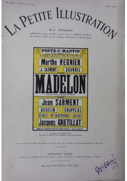 La Petite Illustration 2 Mai, 1925 r.