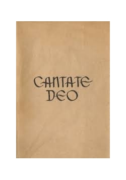 Cantate Deo