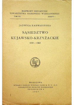 Sąsiedztwo Kujawsko Krzyżackie 1927 r