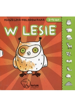 Książeczka kolorowanka W lesie