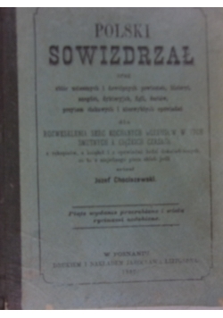 Polski Sowizdrzał,1899r.