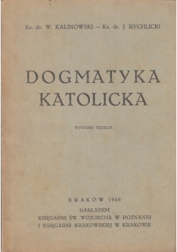 Dogmatyka Katolicka,1948r.