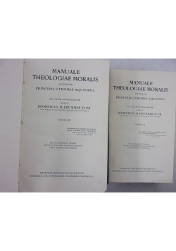 Manuale theologiae moralis I,II tom