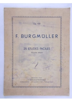 25 Etudes Faciles, 1944 r.