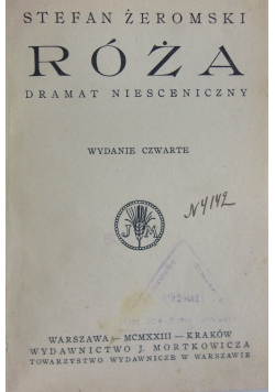 Róża, 1923 r.