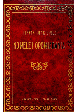 Sienkiewicz Nowele i opowiadania