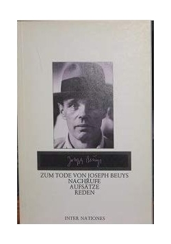 Zum Tode von Joseph Beuys
