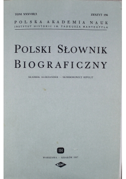 Polski słownik biograficzny Zeszyt 156