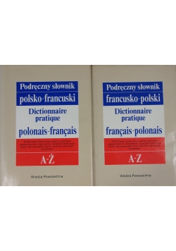 Podręczny słownik polsko-francuski / Podręczny słownik francusko-polski