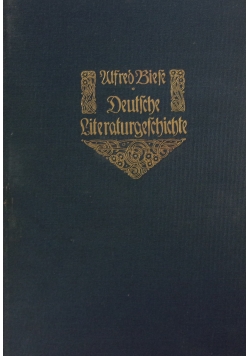 Deutsche Literaturgeschichte, 1916 r.