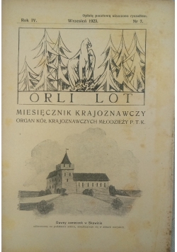 Orli lot, Nr. 7, 1923r.