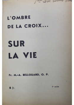 L Ombre De La Croix Sur La Vie 1937 r.