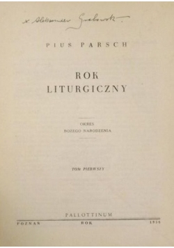 Rok liturgiczny , 1956 r.