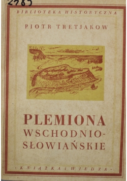Plemiona wschonio - słowiańskie 1949 r.