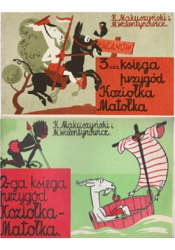 Księga przygód Kozioła Matołka Zestaw 2 książek