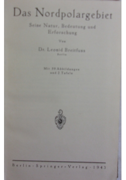 Das Nordpolargebiet, 1943 r.