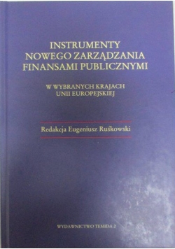 Instrumenty nowego zarządzania finansami publicznymi
