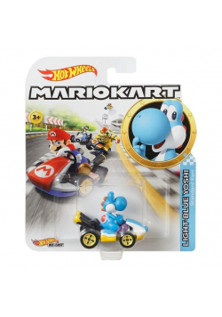 Hot Wheels Mario Kart Light-Blue Yoshi