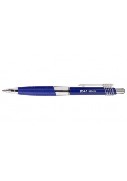Długopis Medium aut. 1,0mm nieb. (24szt) TOMA