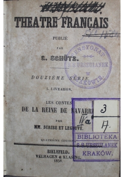 Theatre Francais 1858 r.