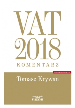 VAT 2018 komentarz