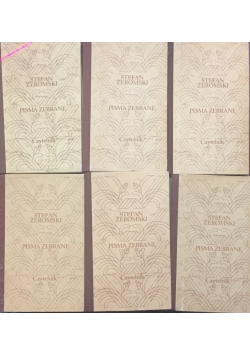 Stefan Żeromski, Pisma zebrane, 6 książek