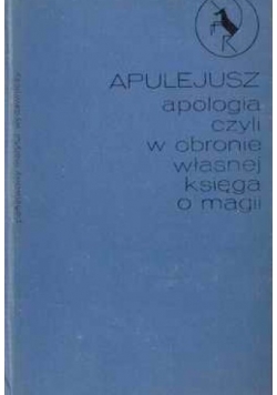 Apologia, czyli W obronie własnej księga o magii