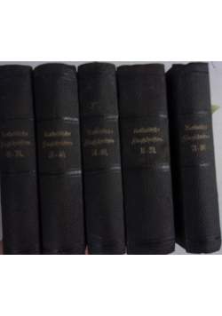 Katholische Flugschriften, zestaw 5 książek z 1892r.